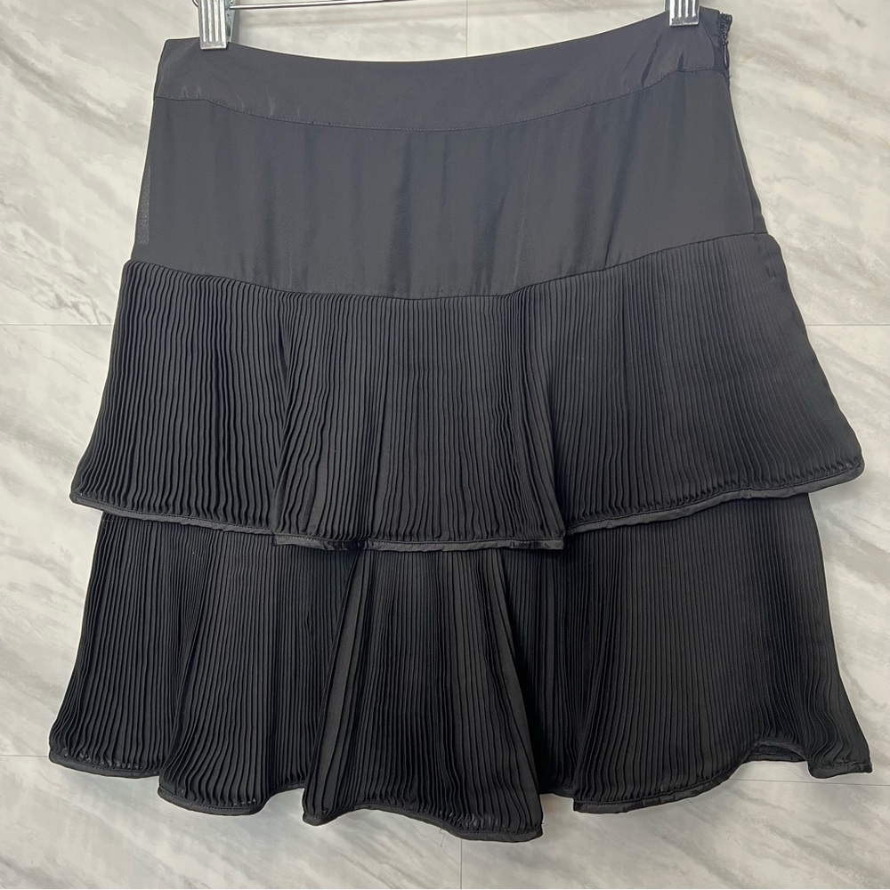 REISS Nicole Tiered Pleated Mini Skirt 2